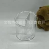 Light luxury transparent cosmetics storage box, desktop dressing table, skin care products, water ripple plastic large-capacity storage box details Picture
